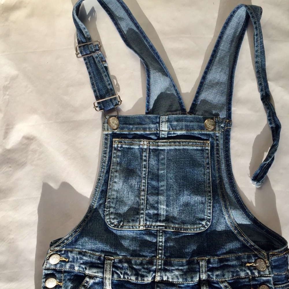 Blue Denim Overalls